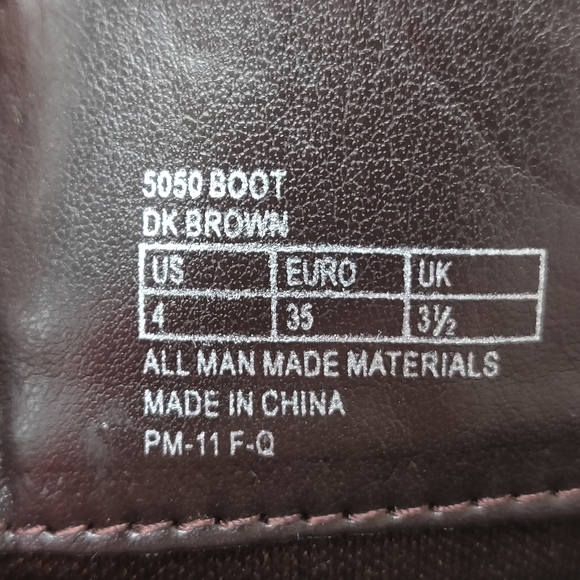 stuart weitzman 5050 dark brown boots size 4M - Picture 6 of 13